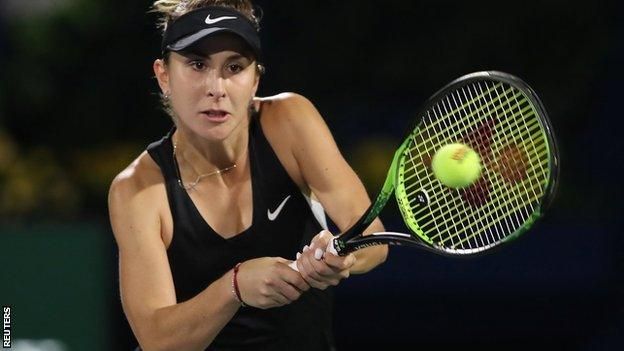 Belinda Bencic Dominates Aoi Ito to Advance in Dubai Duty Free Tennis Championships