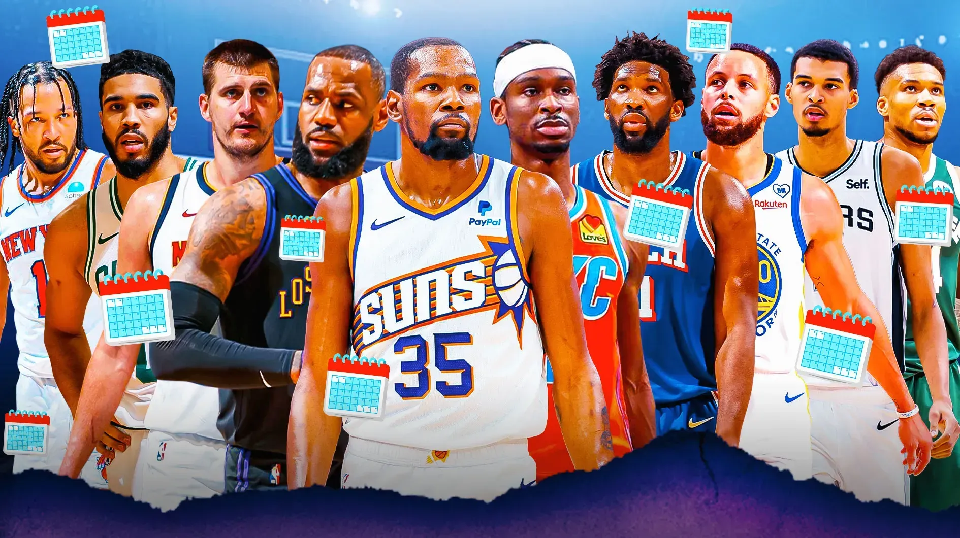 NBA Strength of Schedule Rankings for Remainder of 2024-25 Season